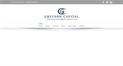 Desktop Screenshot of greysoncapitalllc.com