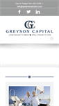 Mobile Screenshot of greysoncapitalllc.com